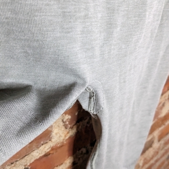 BLANQI Medium Gray Maternity Compression Leggings - Picture 4 of 12